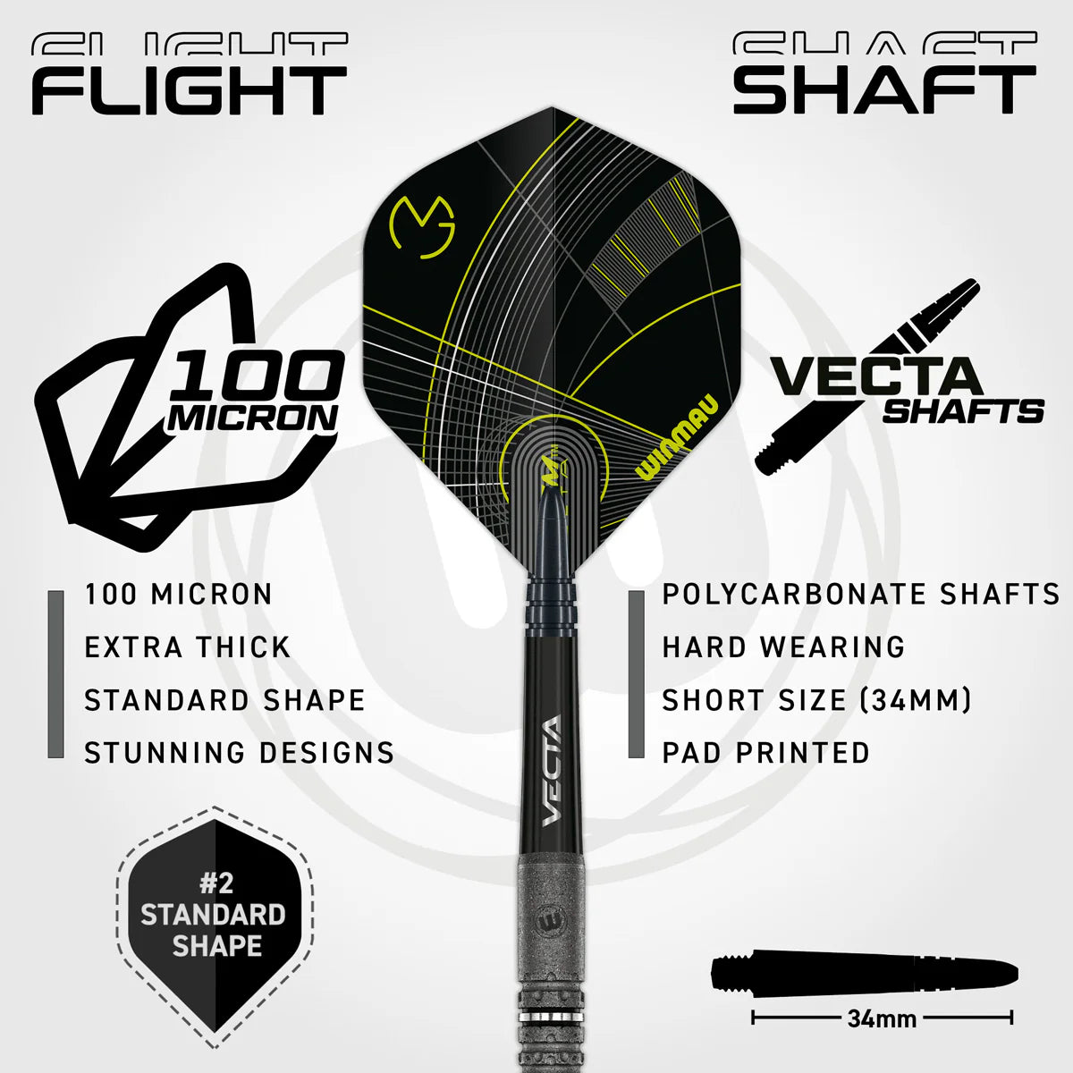 Winmau Michael Van Gerwen Signature Edition Steel Tip Darts