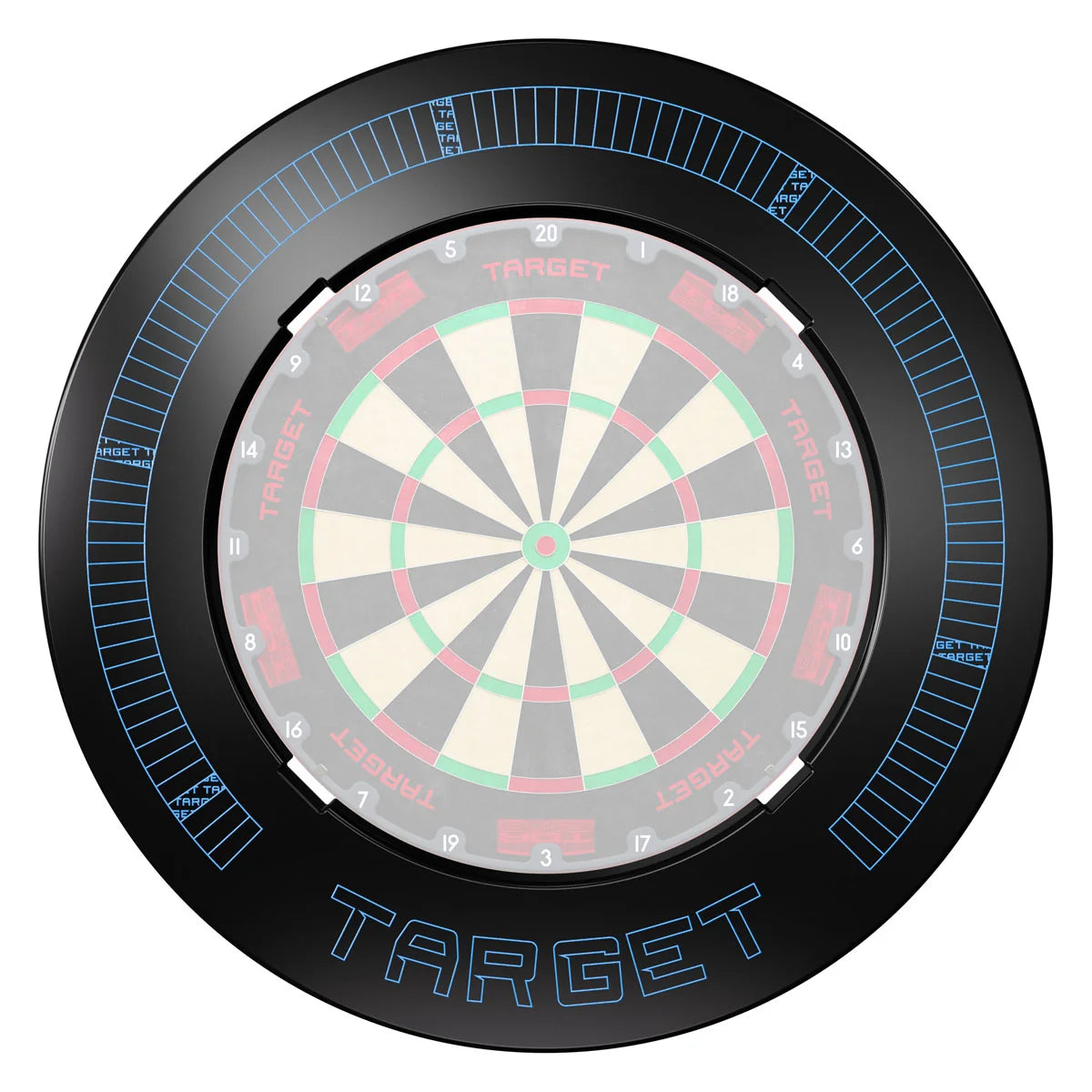 Target Corona Vision LED Notched Dartboard Surround