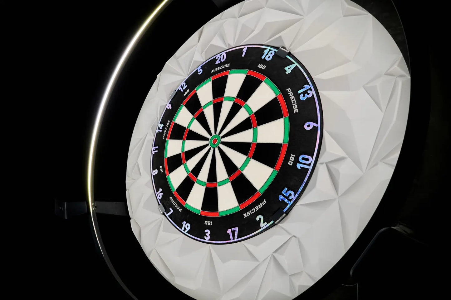Precise180 ‘Subterra’ Nordic Grey 3D Dartboard Surround