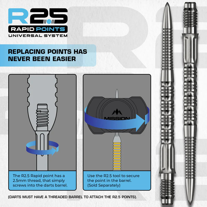 Mission GV2 - R2.5 Rapid Dart Points