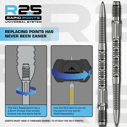 Mission GV2 - R2.5 Rapid Dart Points