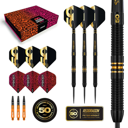 Red Dragon Peter Wright 50 Years Anniversary Darts
