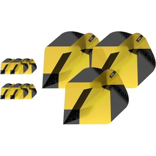 Target Tag Yellow Flights (3 Sets)