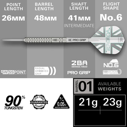 Target Rob Cross G1 90% SP Darts