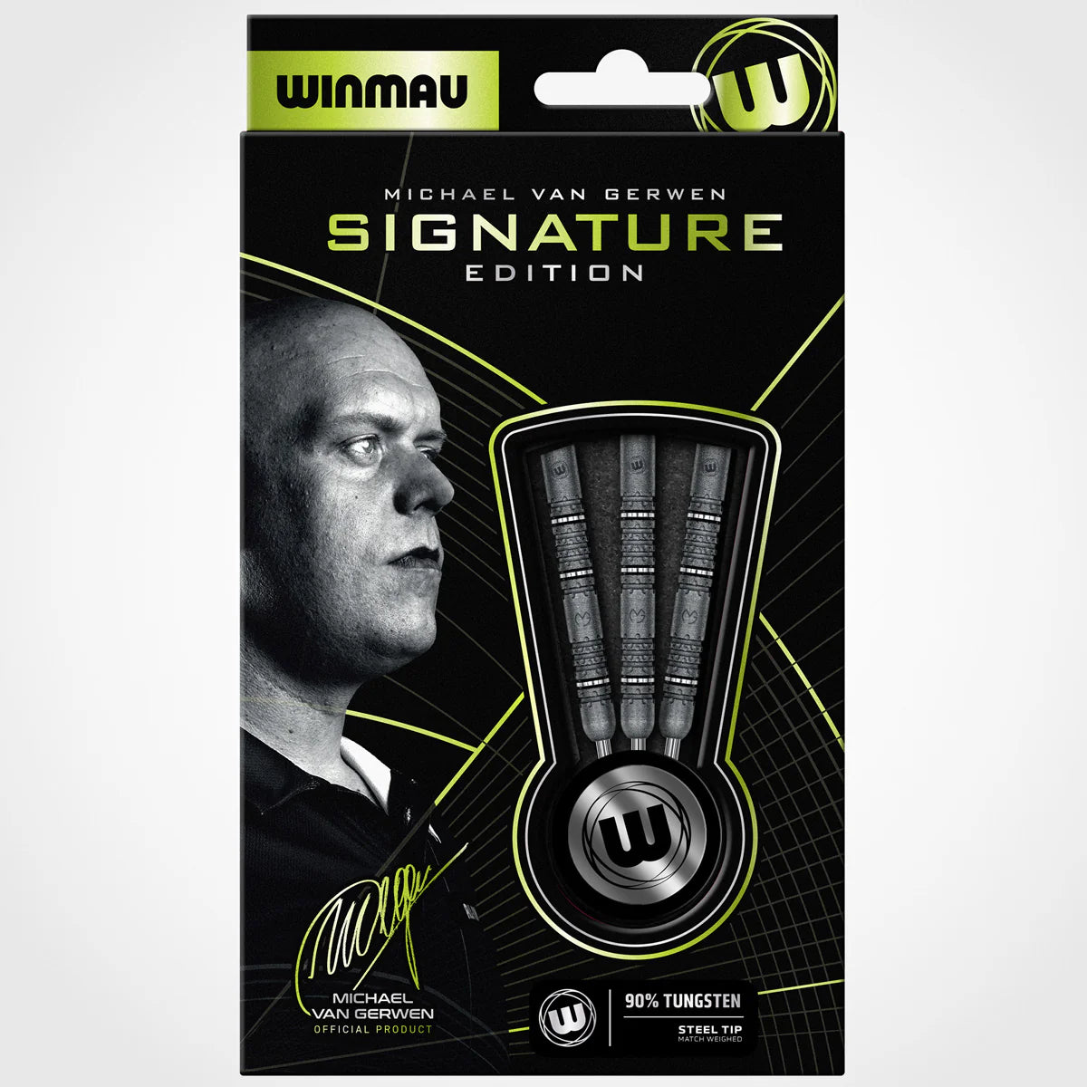 Winmau Michael Van Gerwen Signature Edition Steel Tip Darts