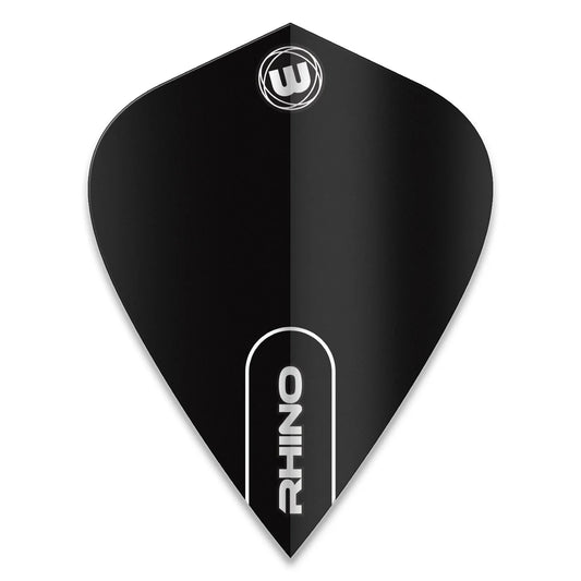Winmau Rhino Kite 100 Micron Dart Flights Black