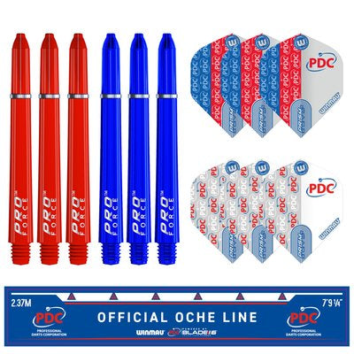 Winmau PDC Surround & Blade 6 Dartboard Set