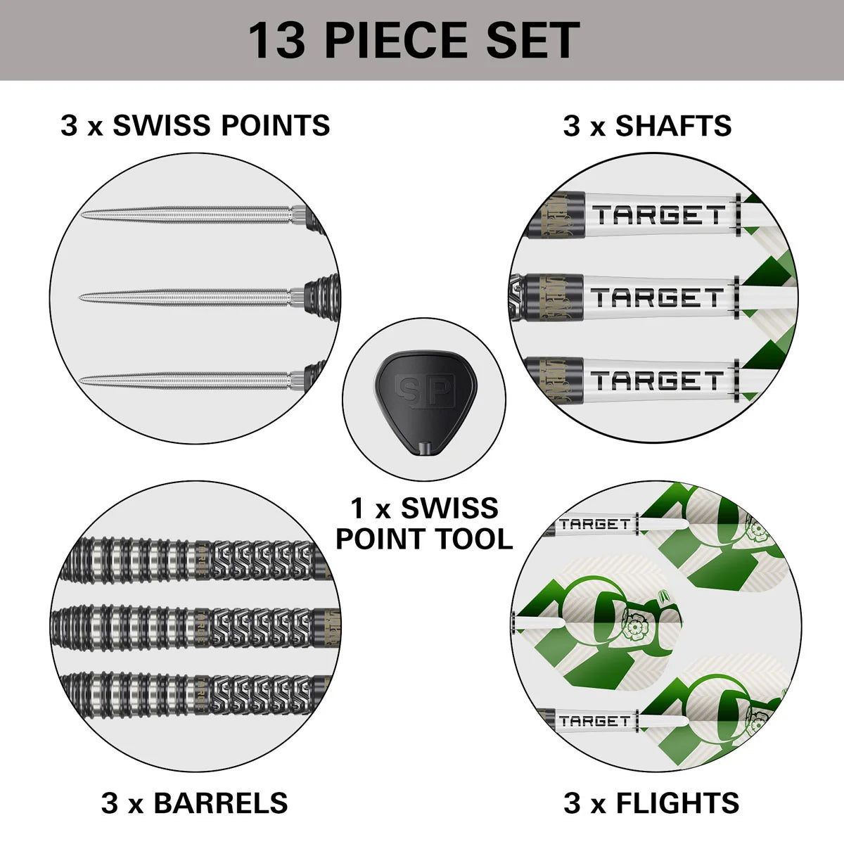 Target Charlie Manby G1 95% SP Darts