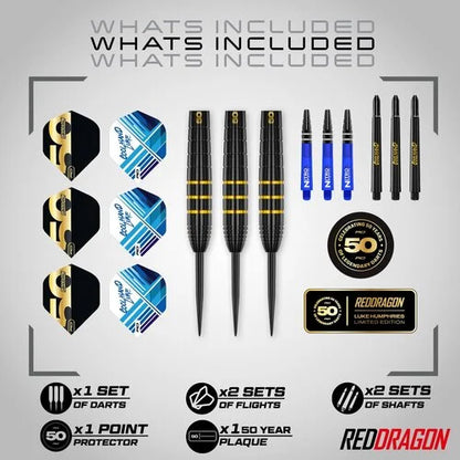 Red Dragon Luke Humphries 50 Year Anniversary Limited Edition Set