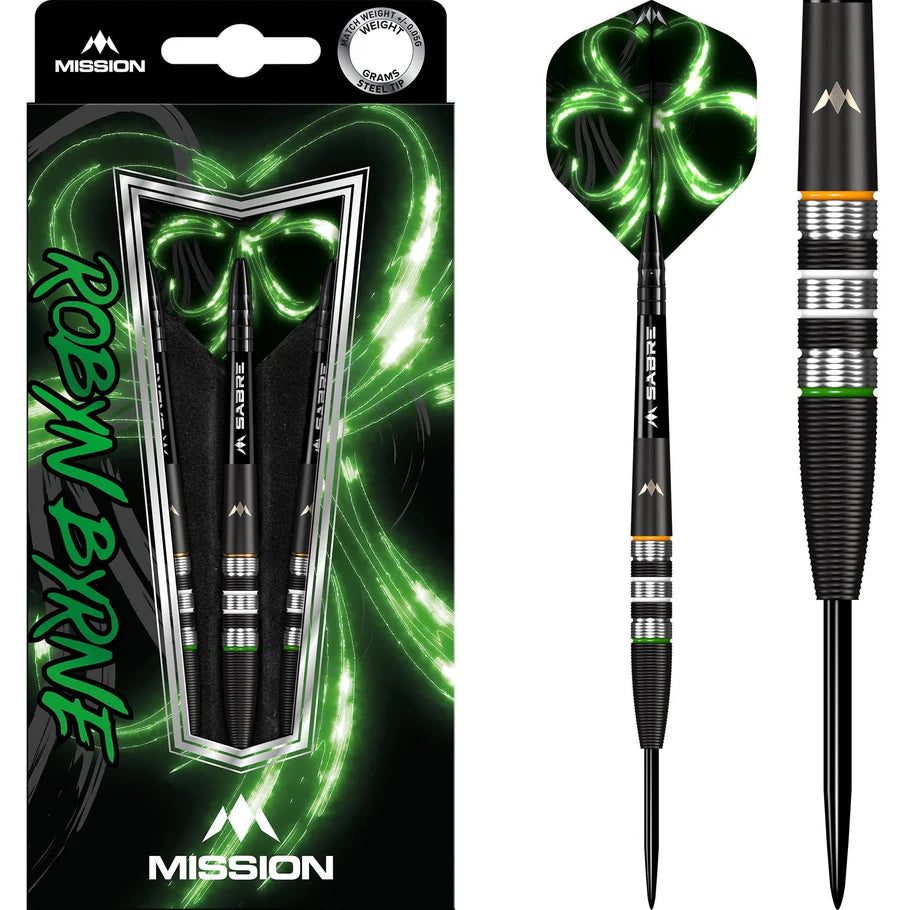Mission Robyn Byrne 90% Steel Tip Darts