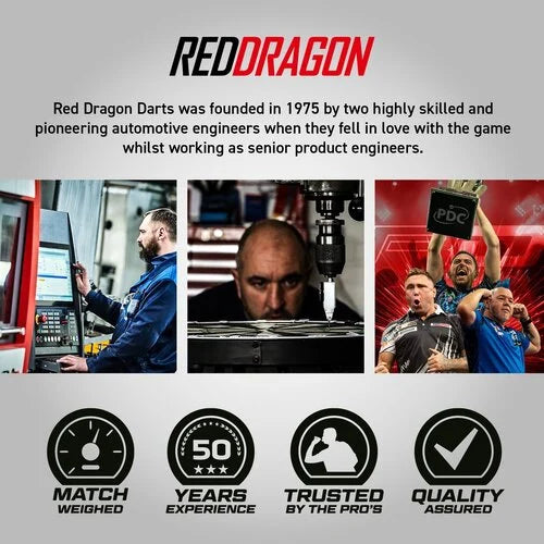 Red Dragon Luke Humphries 50 Year Anniversary Limited Edition Set