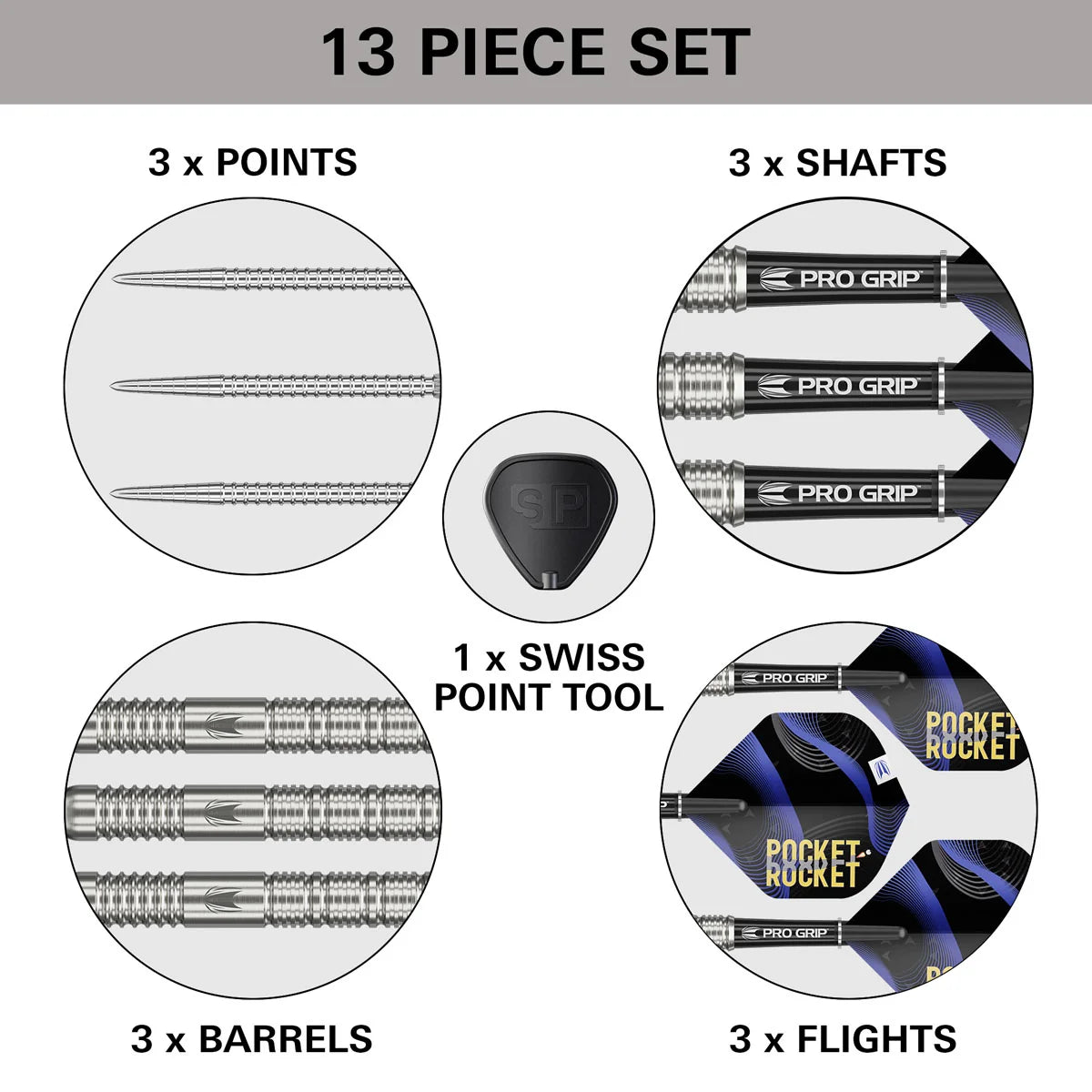 Target Justin Hood G1 90% SP Darts