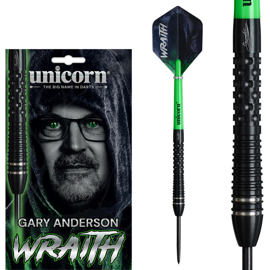 Unicorn Wraith Gary Anderson Phase 6 90% Steel Tip Darts