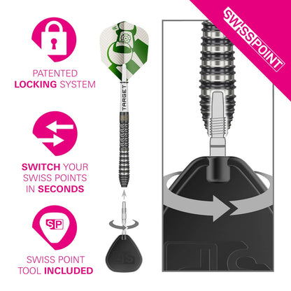 Target Charlie Manby G1 95% SP Darts