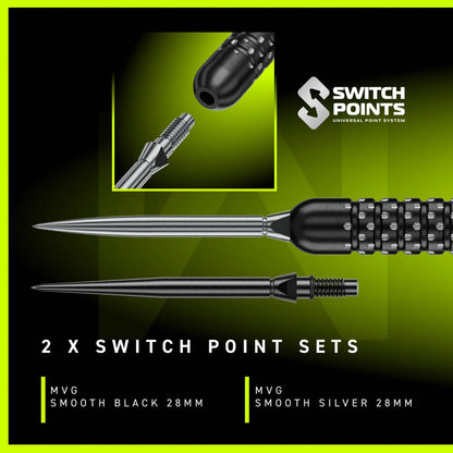 Winmau Michael Van Gerwen W-Max Switch Point Darts