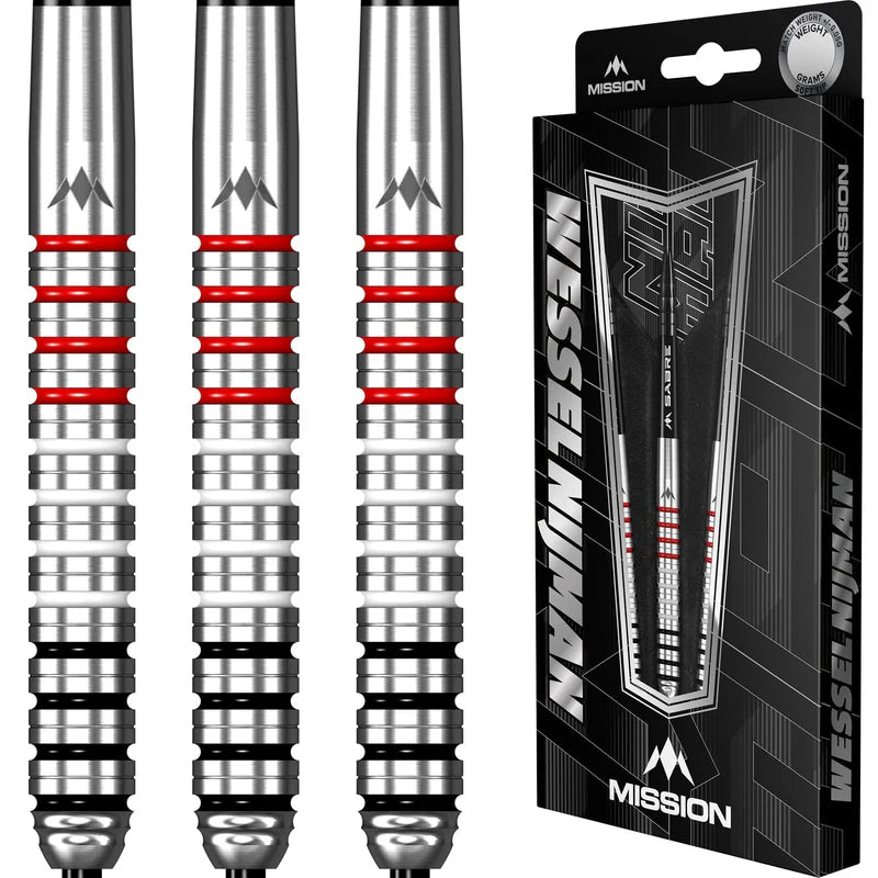 Mission Wessel Nijman 95% Steel Tip Darts
