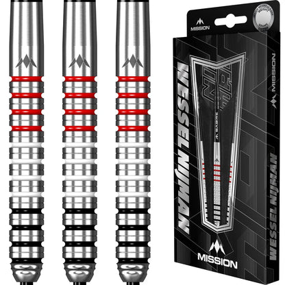Mission Wessel Nijman 95% Steel Tip Darts