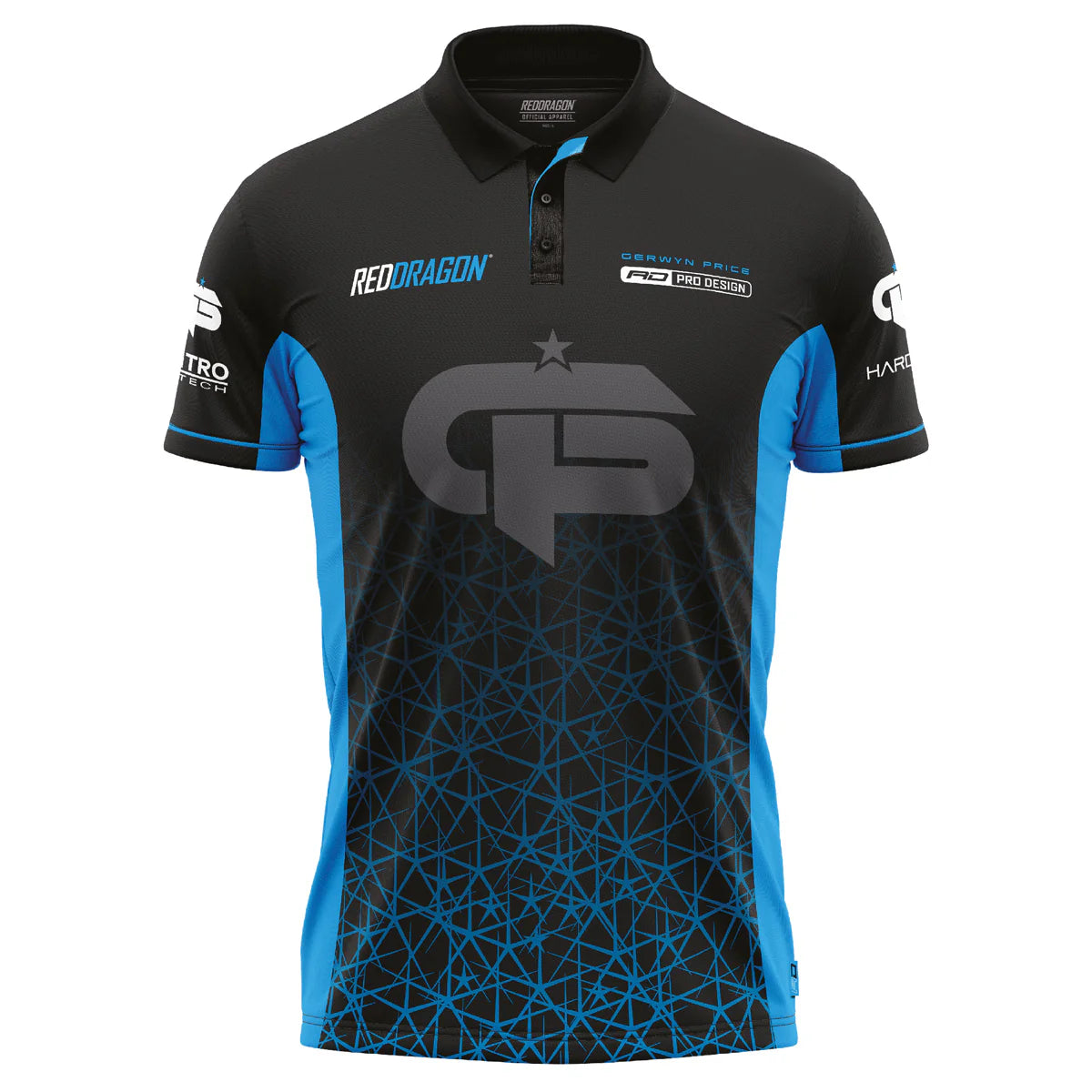 Red Dragon Gerwyn Price Blue Signature Playing Shirt