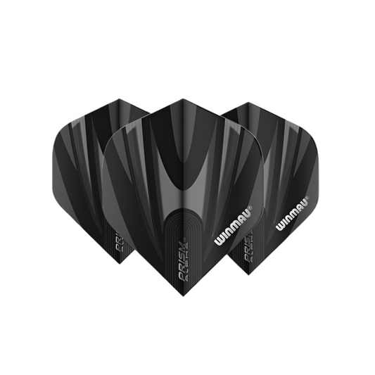Winmau Prism Alpha Black & Grey Flights