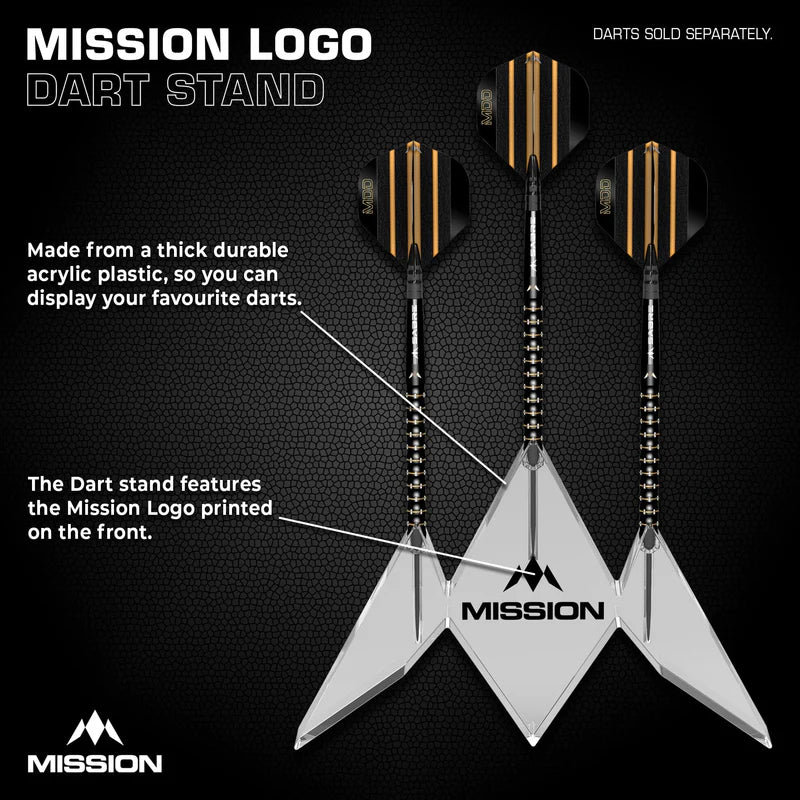 Mission Acrylic 3 Darts Stand