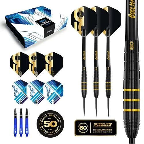 Red Dragon Luke Humphries 50 Year Anniversary Limited Edition Set