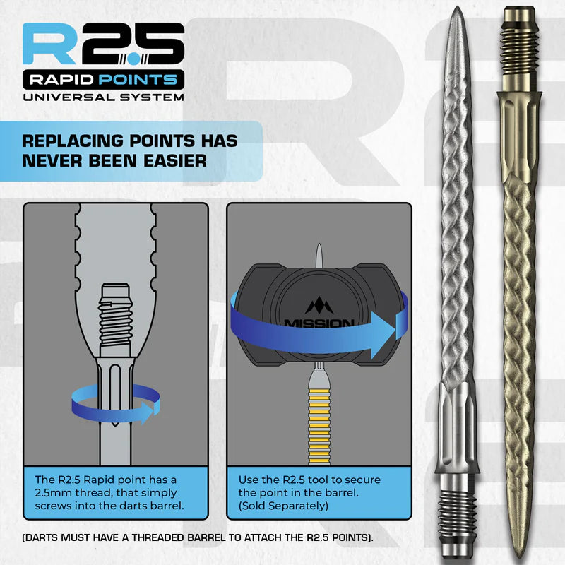 Mission RVX - R2.5 Rapid Dart Points