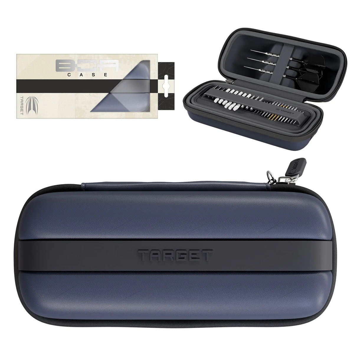 Target BOA Darts Case Navy/Grey