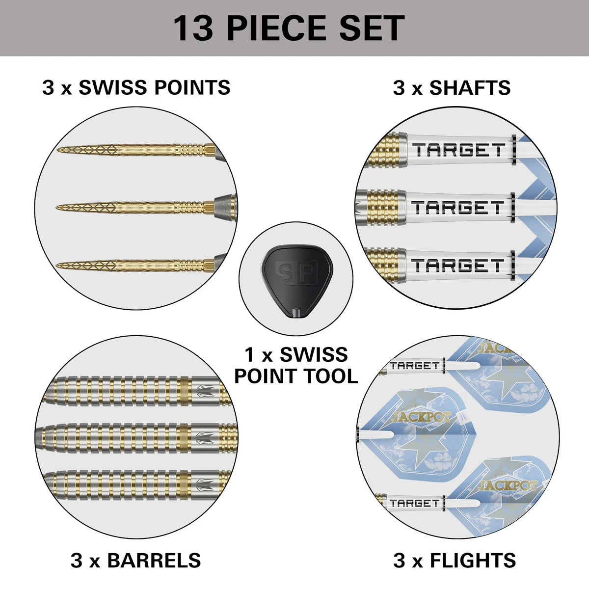 Target Adrian Lewis Showdown 95% SP Darts