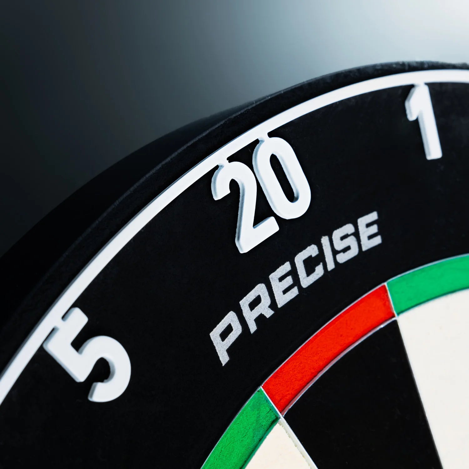 Precise 180 - Classic White Dartboard Number Ring – Double In Darts