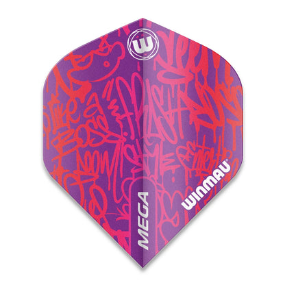 Winmau Mega Standard Pink Dart Flights