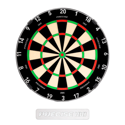 Precise 180 - Endorphine Dartboard with Graphite Number Ring