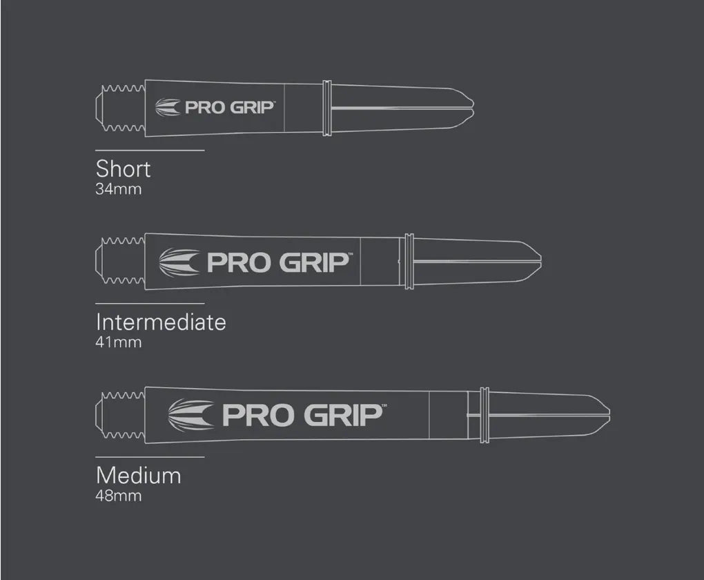 Target Pro Grip Stems Black (3 Sets)