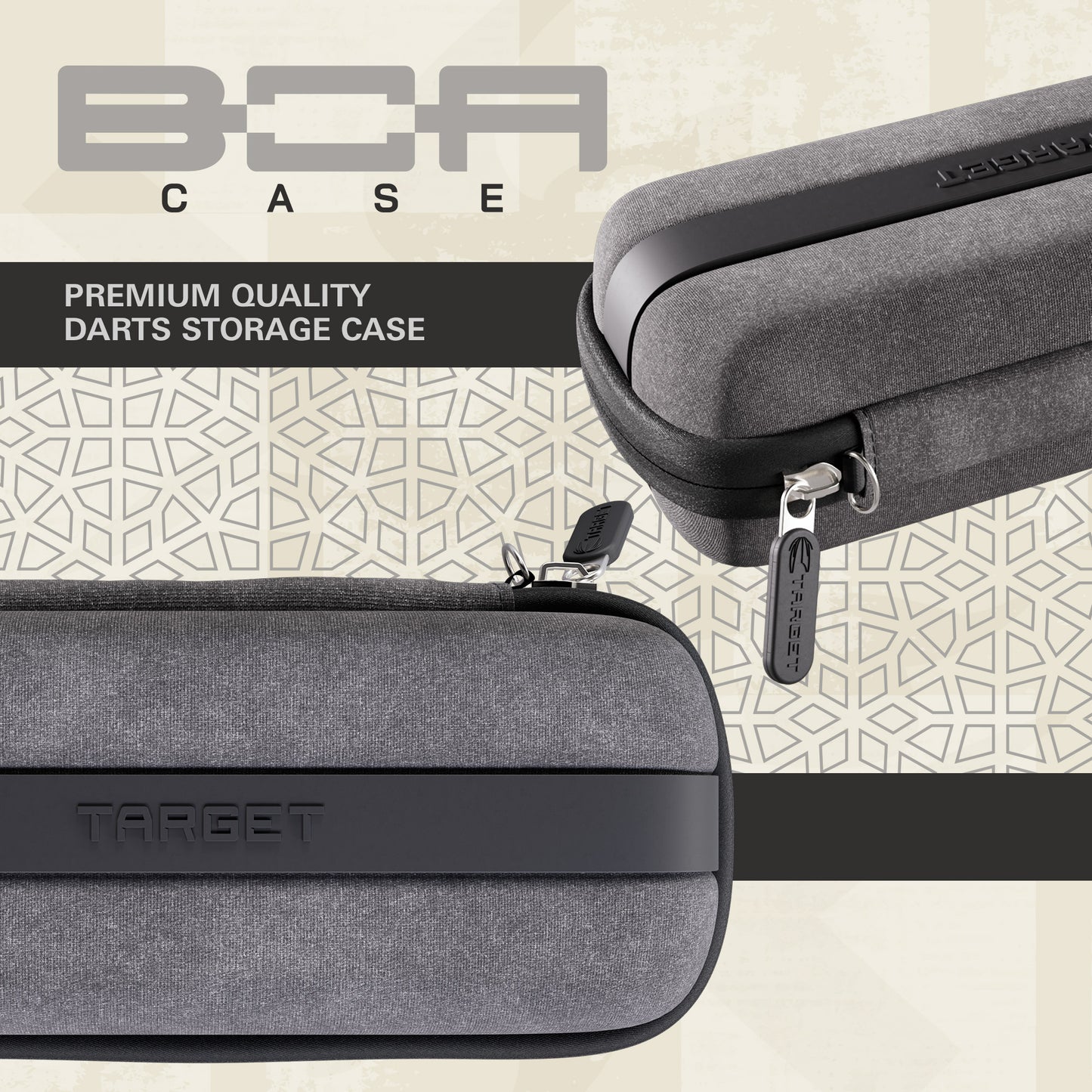 Target BOA Darts Case Grey