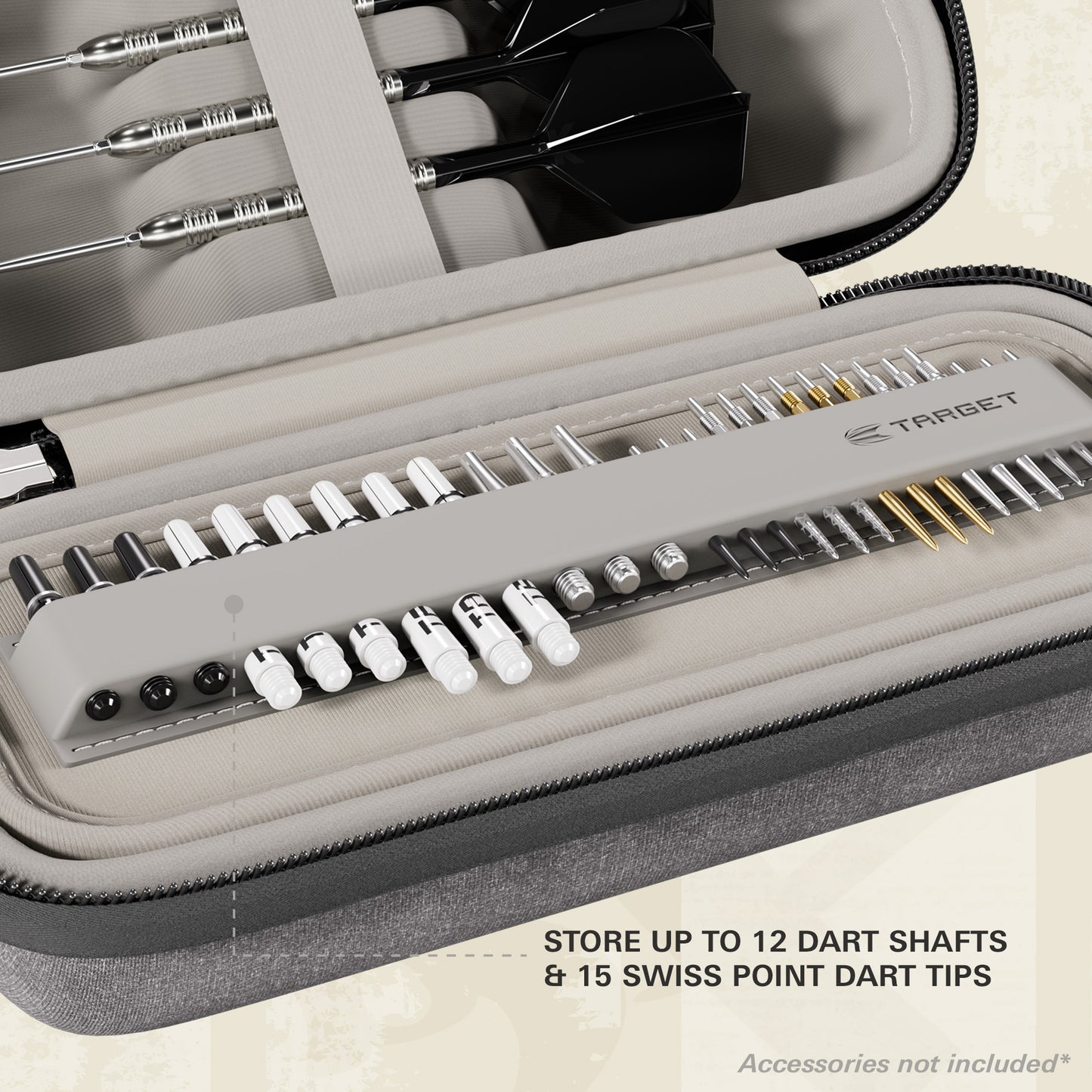 Target BOA Darts Case Grey