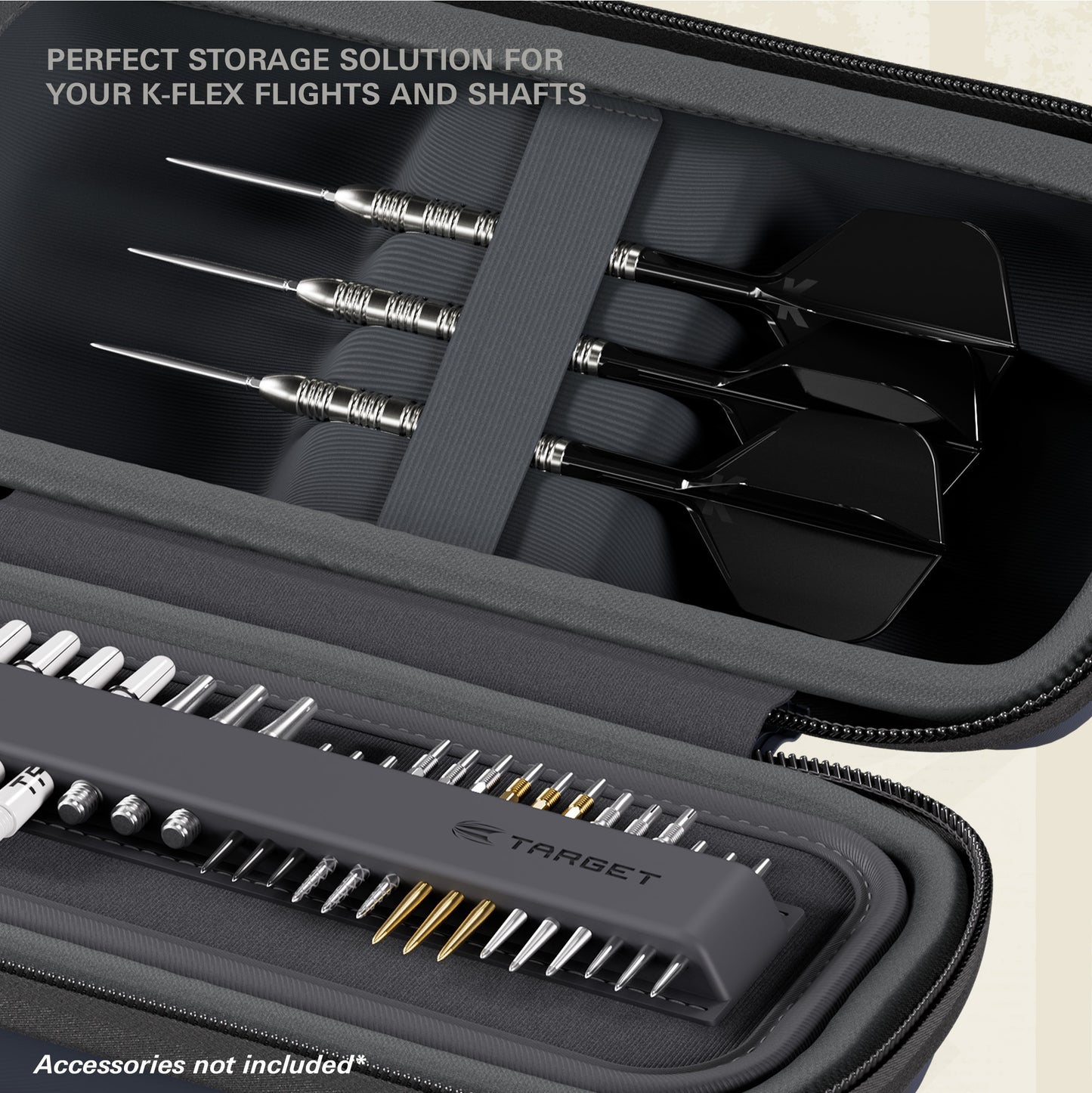 Target BOA Darts Case Navy/Grey