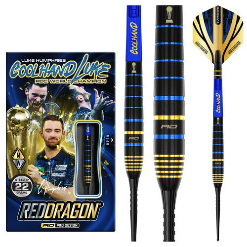 Red Dragon Luke Humphries TX4 Avenger 90% Steel Tip Darts