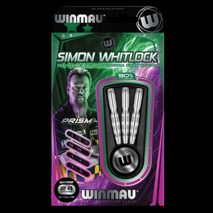 Winmau Simon Whitlock Silver 90% Steel Tip Darts