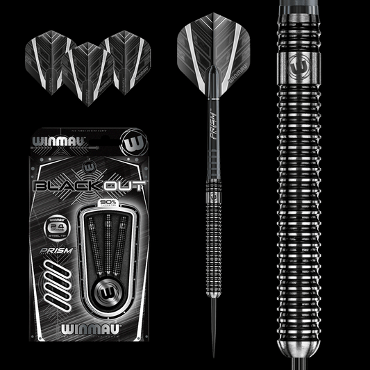 Winmau Blackout 1 90% Steel Tip Darts