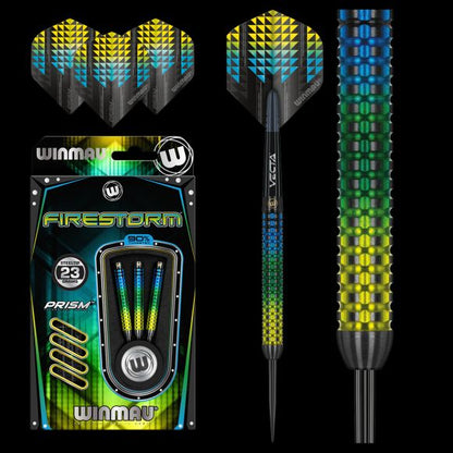 Winmau Firestorm 90% Steel Tip Darts