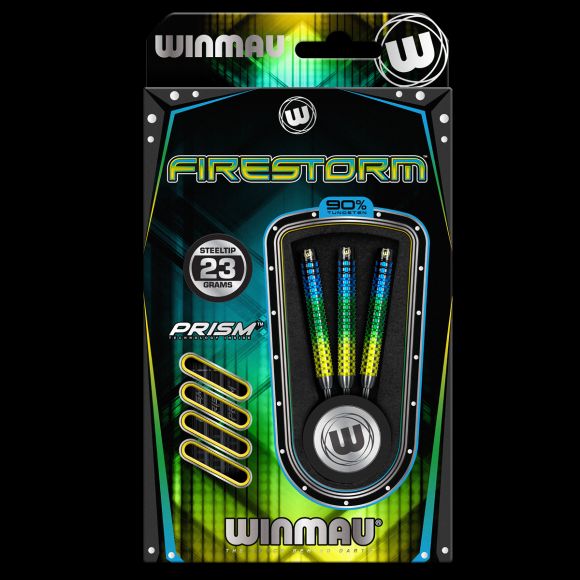 Winmau Firestorm 90% Steel Tip Darts