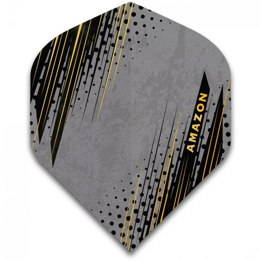 Amazon Oro Dart Flights - No2 - Std - Grey