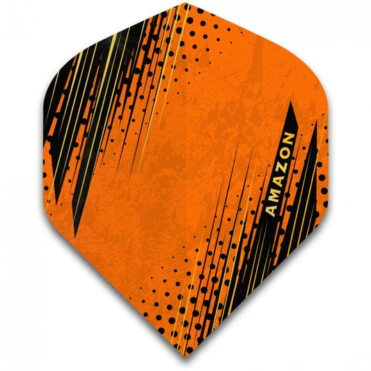 Amazon Oro Dart Flights - No2 - Std - Orange