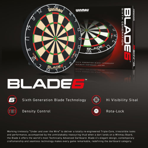 Winmau Blade 6 Professional Dartboard