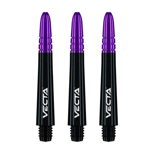 Winmau Vecta Black Purple Darts Shafts