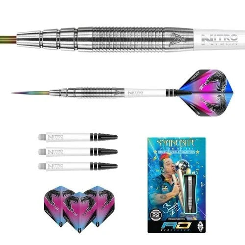 Red Dragon Peter Wright Snakebite PL15 90% Steel Tip Darts