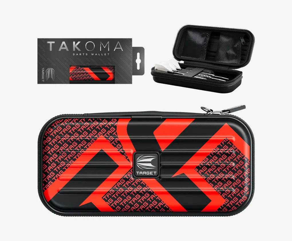 Target Tag Red Takoma Wallet